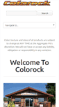 Mobile Screenshot of colorock.com